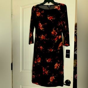 Chaps long sleeve dress New